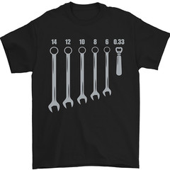 Beer Spanners Funny Mechanic T-Shirt DIY Alcohol Humor Graphic Tee