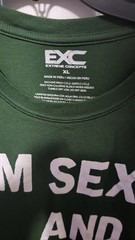 Im Sexy And I Mow It Tshirt Extreme Concepts XL Green