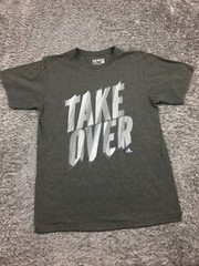 Adidas The Go-To Tee Shirt Mens Size Medium Gray Take Over Short Sleeve