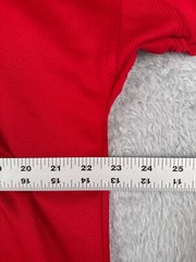 Easton Shirt Adult Large Red 1/4 Zip Baseball Sport Warmup Waist Drawstring