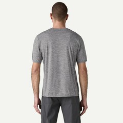 PATAGONIA MENS CAP COOL DAILY T SHIRT FEATHER GREY SIZE XL NWT $45