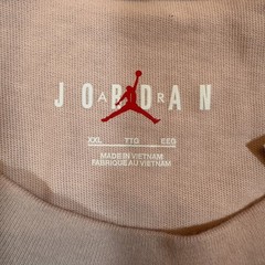 Jordan Air Jordan Shirt Mens 2XL Woodmark 85 XXL Pink Embroidered Crewneck
