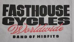 FastHouse Cycles T-Shirt Men’s Sz XL Band of Misfits Worlwide Bike Motocross Tee