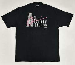 Vintage 1989 The Arsenio Hall Show TV Show Promo Tee XL 23.25×31 Inches Rare