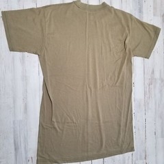 Various Brands Army Green Plain T-Shirts Sz M (Check Measurements) 3pk
