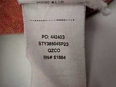 Patagonia Mens P-6 Logo Responsibili-Tee Medium Quartz Coral Orange Shirt M
