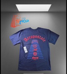 Aeropostale Men’s Graphic T-Shirt Blue Short Sleeve Size Medium