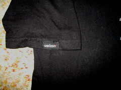 VERIZON TIC TAC TOE T SHIRT Check Mark Wireless Cell Phone Company LT LARGE-TALL