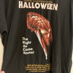John Carpenter’s Halloween T Shirt Mens XL Horror Movie Graphic T-Shirt Black