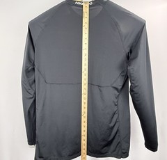 Nike PRO Athletic Long Sleeve Shirt Mens XL Slim Fit Black Stretch DRI-FIT