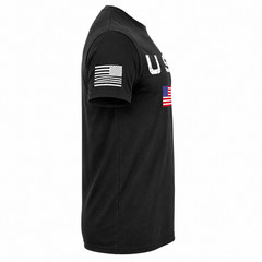 USA Flag Patriotic T-Shirt American Flag Graphic Tee Men’s Cotton S-5XL