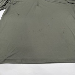 Colombia Sportswear PFG Polo Long Sleeve T-shirt Men XL Green Logo 1/4Zip.47285