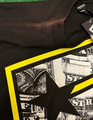 Vintage Y2K Famous Stars And Straps Cash Logo Shirt Mens Small NWT Travis Barker