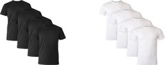 Hanes Ultimate Men’s FreshIQ Slim Fit Crew T-Shirt (4 Pack)