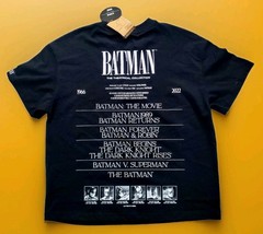 Batman The Theatrical Collection Double-Sided Embroidered T-Shirt~M~NEW W/ TAGS!