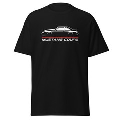 Mustang Coupe 1985 Foxbody Four Eye Four Eye Muscle Graphic Tee T-Shirt Gift