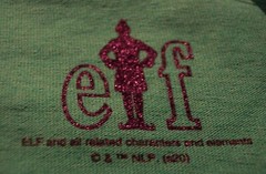 ELF WILL FARREL OMG SANTA CHRISTMAS T-Shirt MENS LARGE NEW w/ TAG