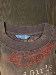 Lifted Anchors Millennium Cut Off T-Shirt Slate Size Large Graphic Print