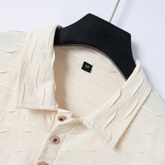 Summer Wear Men’s T Shirt Polyester Regular Slight Stretch Solid Color