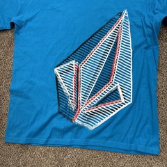 Y2K Volcom Big Stone T-Shirt Men’s Size XL Blue NWT