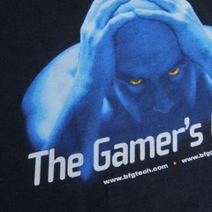BFG Tech T Shirt XL GAMERS CHOICE Computer PC Video Graphics Card Gaming Promo