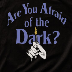 Are You Afraid of the Dark Shirt Gothic Horror Halloween Graphic Tee