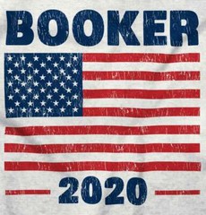 Election American Campaign Booker 2020 Gift Long Sleeve Tshirt Tee for Adults