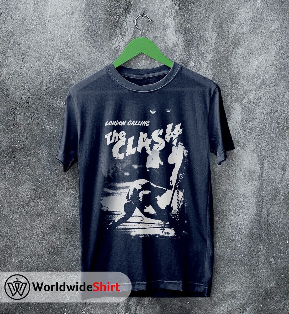 The Clash T Shirt The Clash London Calling T Shirt S-5XL NZ086 FREE SHIPPING