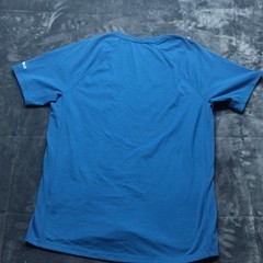 Carhartt Force Shirt Mens M Blue Short Sleeve Relaxed Fit Workwear Pocket Tee