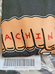 Supreme x Toy Machine Fist Tee SS24 Size Small Black