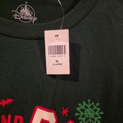 Disney T-Shirt Mens XL Green New Nightmare Before Christmas Scary and Bright Tee