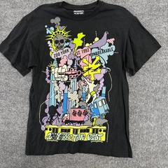 Zoo York T-Shirt Mens Size M Black Graphic Streetwear Skater Short Sleeve Tee
