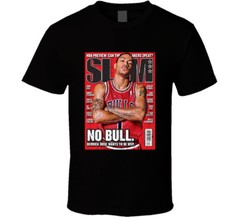 Slam Magazine Issue 143 Derrick Rose Popular Basketball Magazine Grunge Look T S