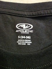 NWT Athletic Works Black Moisture Wicking Crewneck Pocket T-Shirt Size Small