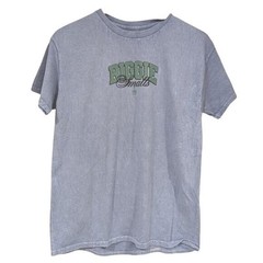 Notorious B.I.G. Biggie Smalls Graphic Tee Size M Blue Mineral Wash Rap Shirt