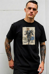 James Bond 007 CUSTOM T-Shirt Size S-5XL