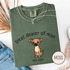 Personalized Dog Dad Comfort Tee Shirt Custom Pet