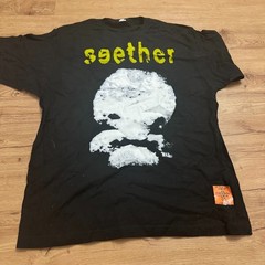 Lot of 3 Seether 2012 Tour Concert Band T-shirt Black Gray Crow Cloud Nwot Sz XL