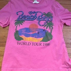 Vintage The Beach Boys World Tour 1988 short sleeve classic shirt S-5XL