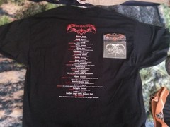 Dethklok Metalocalypse Tour Shirt XXL New Sticker Lot Of 2 Death Metal vintage
