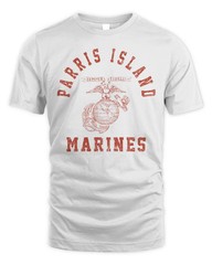 Marines Corps Usmc Old School Parris Island Training Shirt