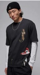 HQ2666-045 Jordan Statement 1985 Men’s Sizes Vary Crew Neck T-Shirt Black NWT