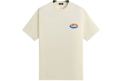 Kith Men’s Split Logo Short Sleeve Graphic Tee Spring/Summer 2025 – Silk – Large