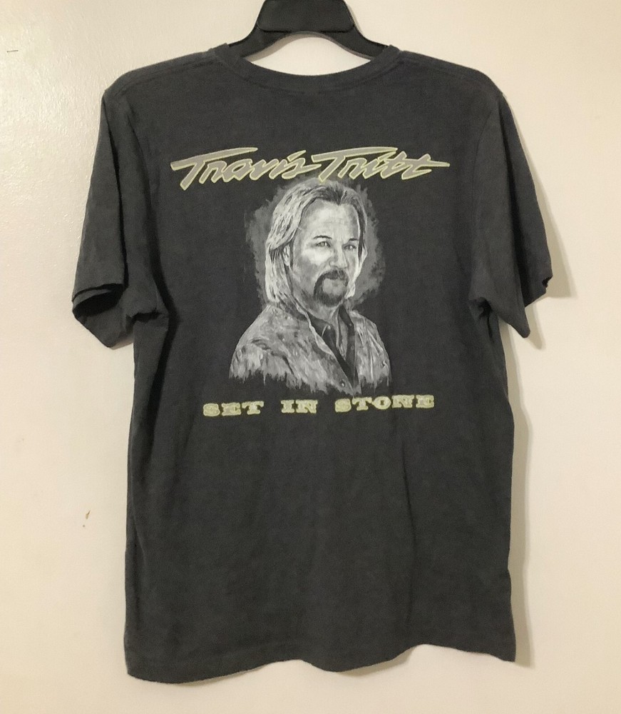 Travis Tritt Set In Stone T Shirt Size XL