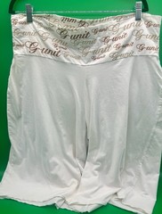 VTG hip-hop skater vibes-Unit Bermuda Shorts High Rise Logo Waistband Stretch XL