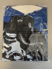 Rare Common Stone Cold Medusa Rhinestone Graphic T Blue Gold Foil NWT SizeXL