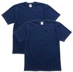 WHITESVILLE 2-PACK T-SHIRT – White, Black, Navy, Gray [ WV73544 ] Made in Japan