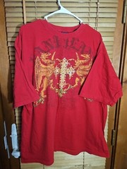 Vintage Karl Kani Gold Y2K Streetwear Hip Hop Rap Tee T Shirt XL Tupac Free Ship