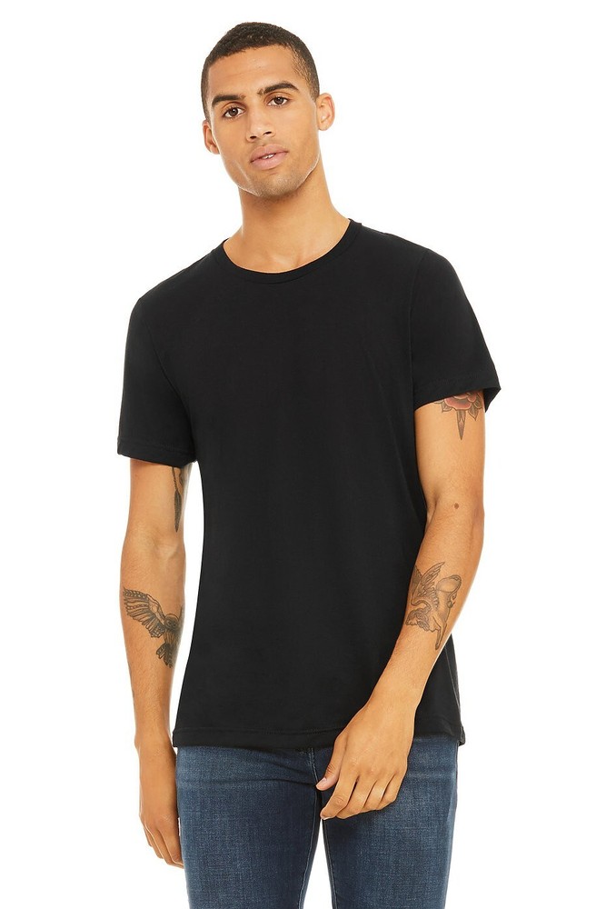 3 Pieces – BELLA + CANVAS 3413 Unisex Triblend T-Shirt 3413 – Black