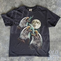 Eagle Howling Moon Vintage Comfort Tee